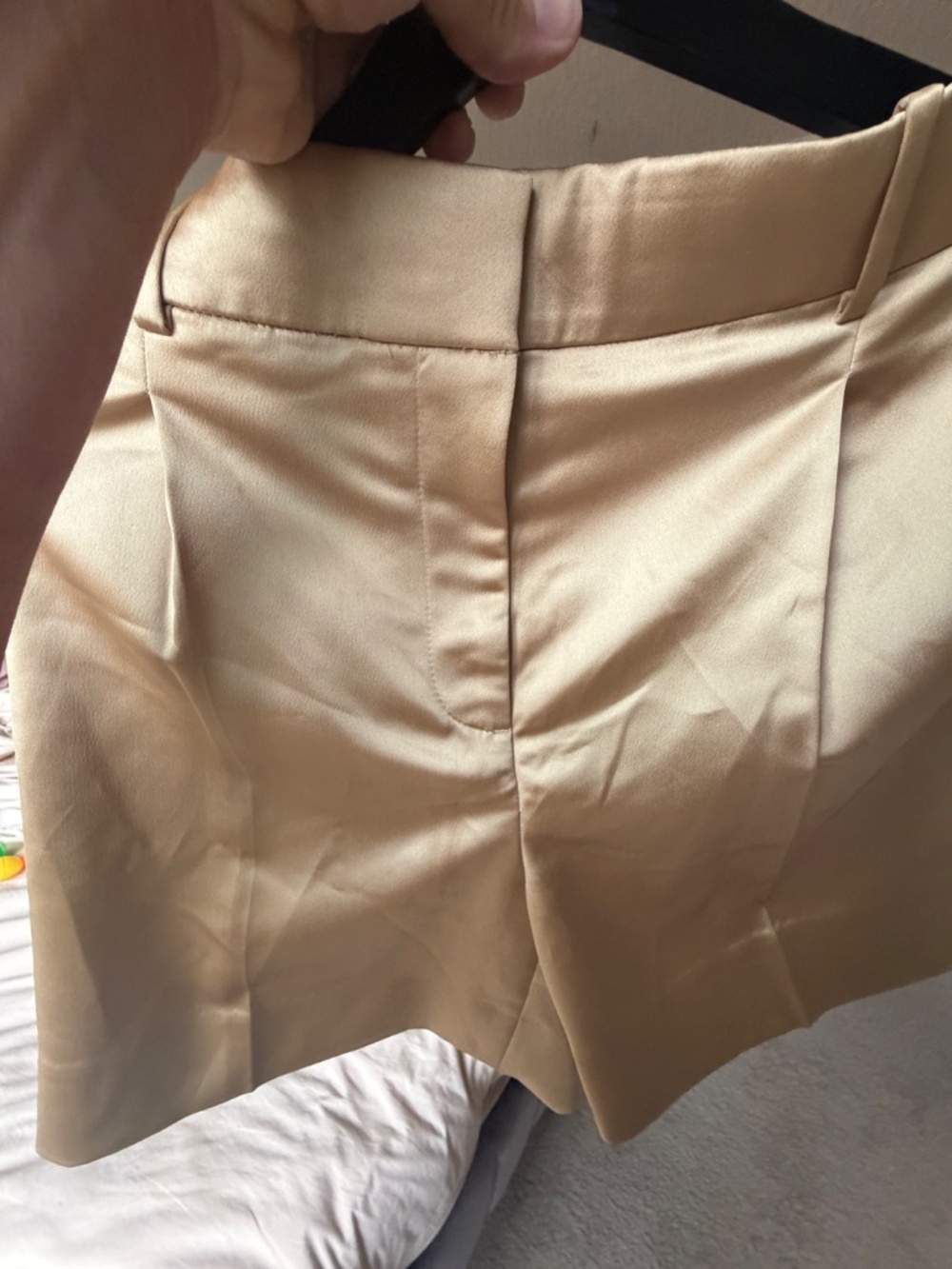 JCrew Women’s Silky Satin Trouser Shorts, NWT - Picture 3 of 7
